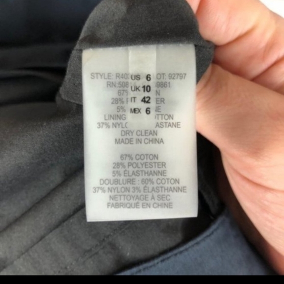 Elie Tahari Sonya Cotton Poplin Ruched-Front Sleeveless Blue Dress - Picture 8 of 8